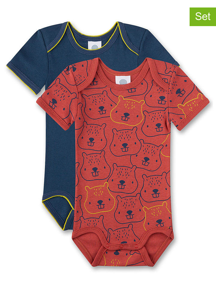 Sanetta Комплект из 2 боди темно-синего/красного цвета
Sanetta Комплект из 2 боди темно-синего/красного цвета