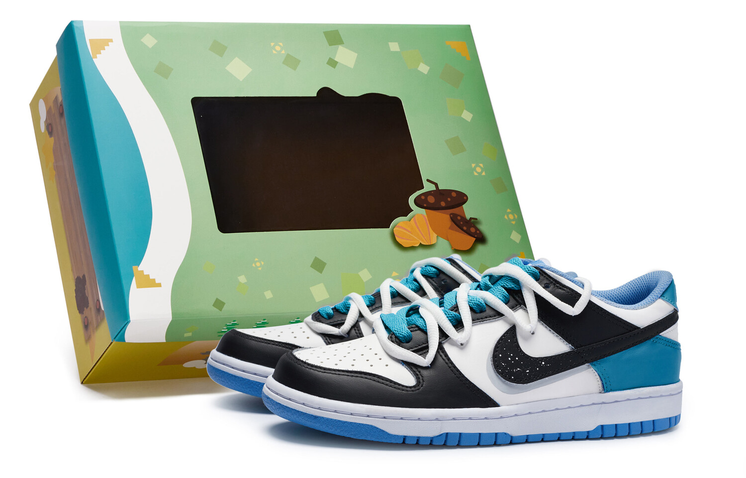 Кроссовки Nike Dunk Skateboarding Shoes Women's Low-top University Blue/Black/White, синий
Кроссовки Nike Dunk Skateboarding Shoes Women's Low-top University Blue/Black/White, синий