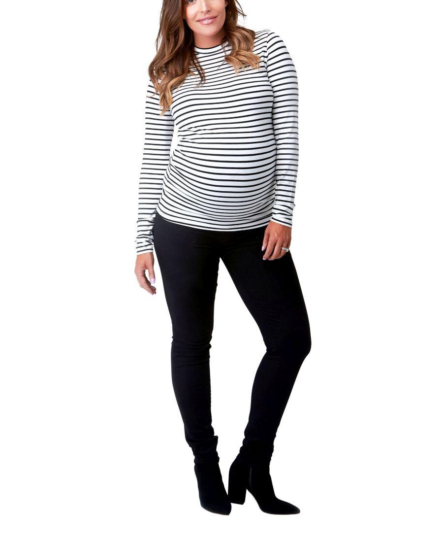 Футболка с длинными рукавами и круглым вырезом Maternity Liv NOM Maternity, Black & white stripe, Белый, Футболка с длинными рукавами и круглым вырезом Maternity Liv NOM Maternity, Black & white stripe
Футболка с длинными рукавами и круглым вырезом Maternity Liv NOM Maternity, Black & white stripe, Белый, Футболка с длинными рукавами и круглым вырезом Maternity Liv NOM Maternity, Black & white stripe