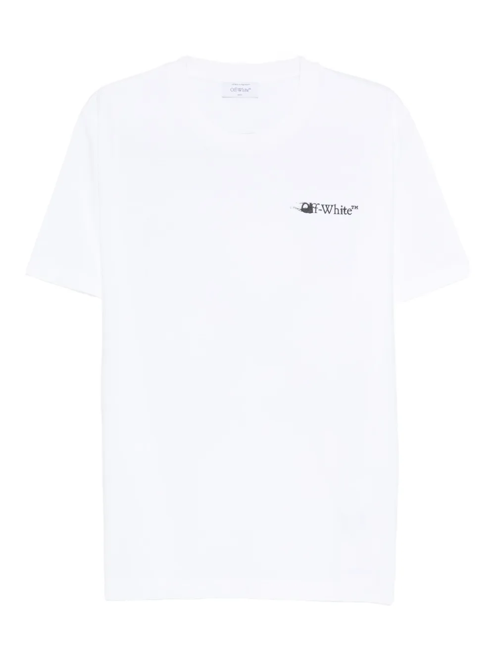 Футболка с вышитым логотипом Off-White, белый
Футболка с вышитым логотипом Off-White, белый