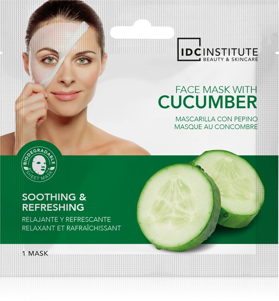 Огуречная маска для лица Idc Institute, 22 гр
Огуречная маска для лица Idc Institute, 22 гр