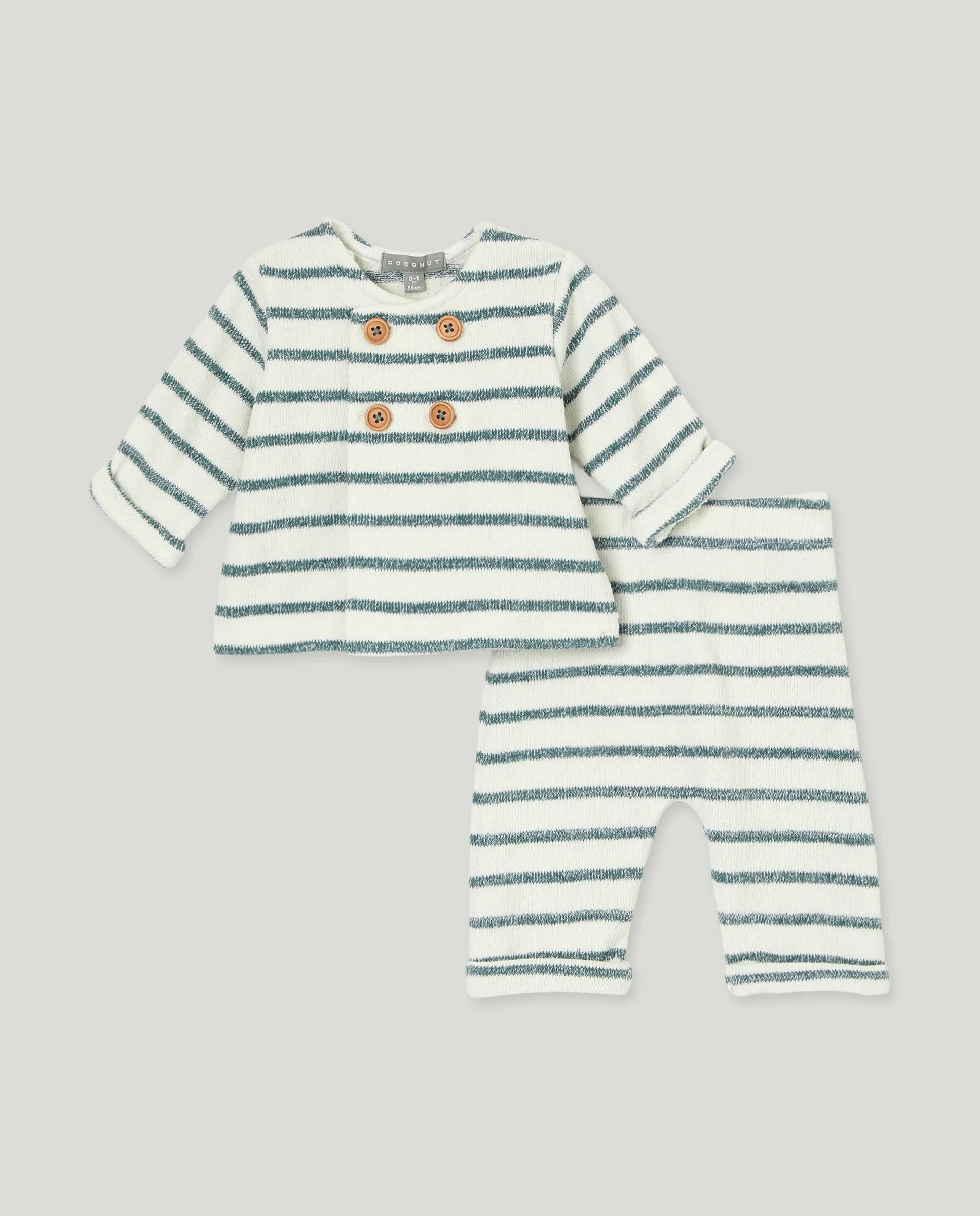 Детский комплект с длинным рукавом из пике Coconut El Corte Inglés, зеленый
Детский комплект с длинным рукавом из пике Coconut El Corte Inglés, зеленый