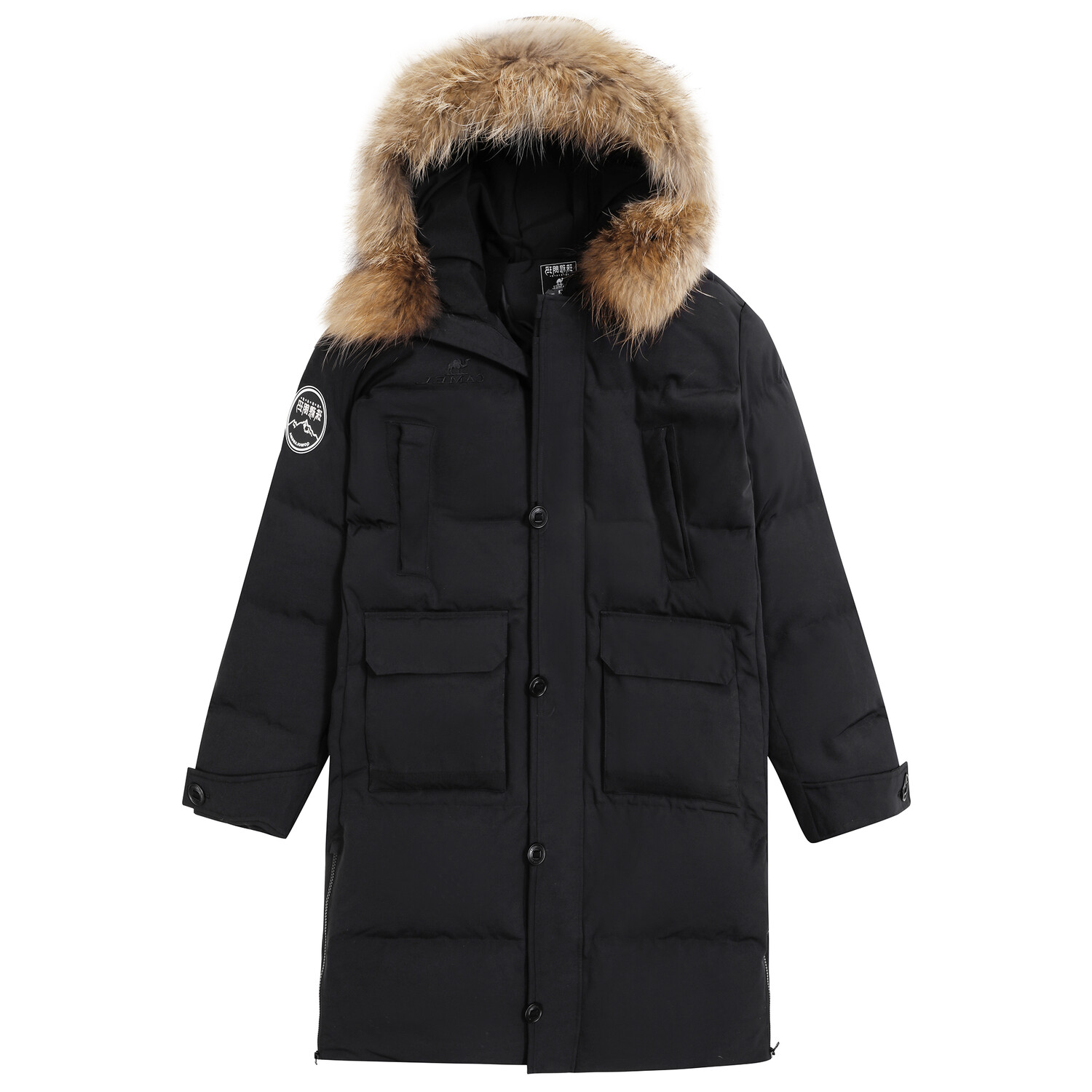 Всепогодная куртка-пуховик унисекс Camel, цвет Phantom Black
Всепогодная куртка-пуховик унисекс Camel, цвет Phantom Black