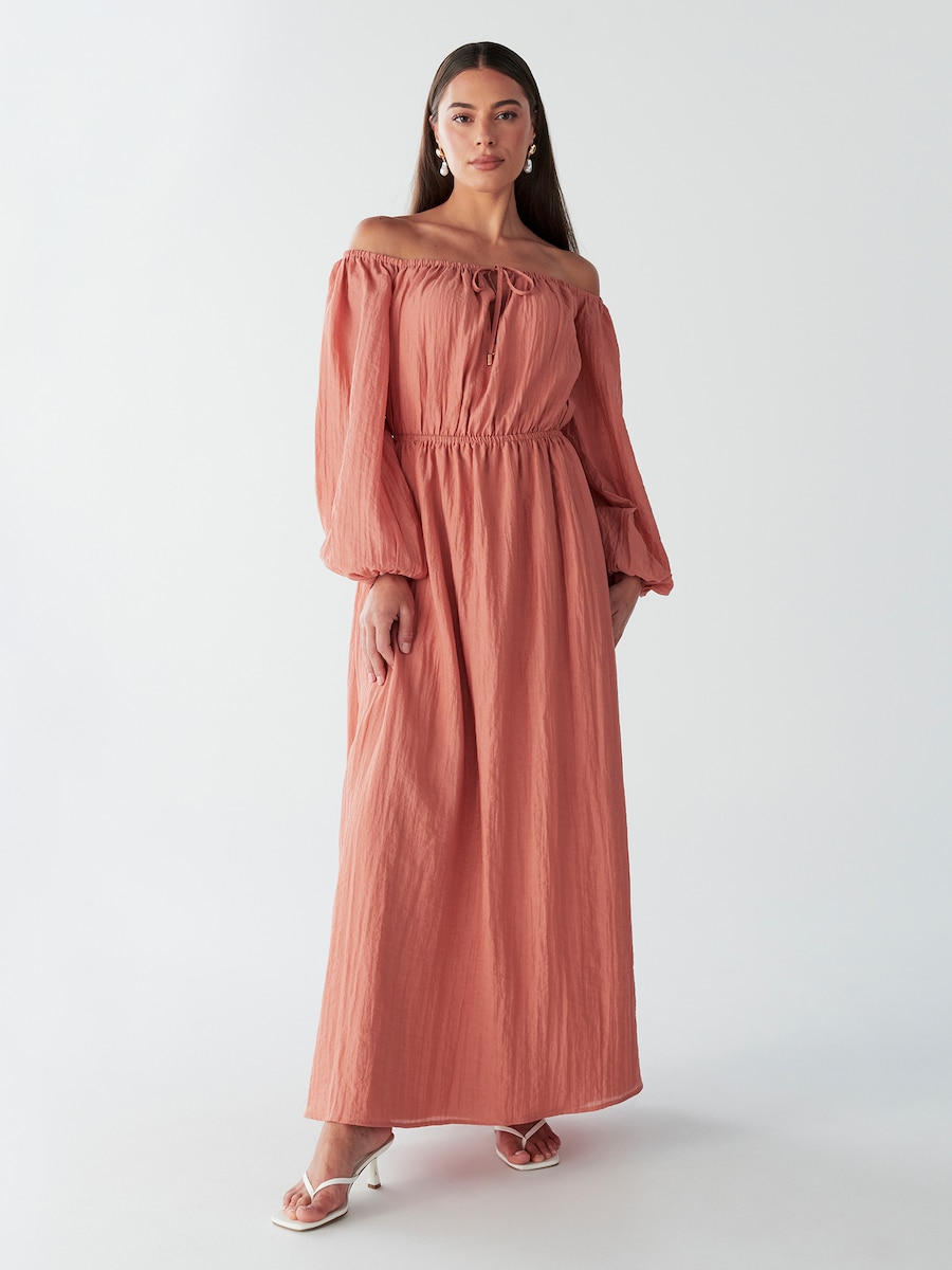 Платье BWLDR GEORGIE MAXI DRESS, персиковый
Платье BWLDR GEORGIE MAXI DRESS, персиковый