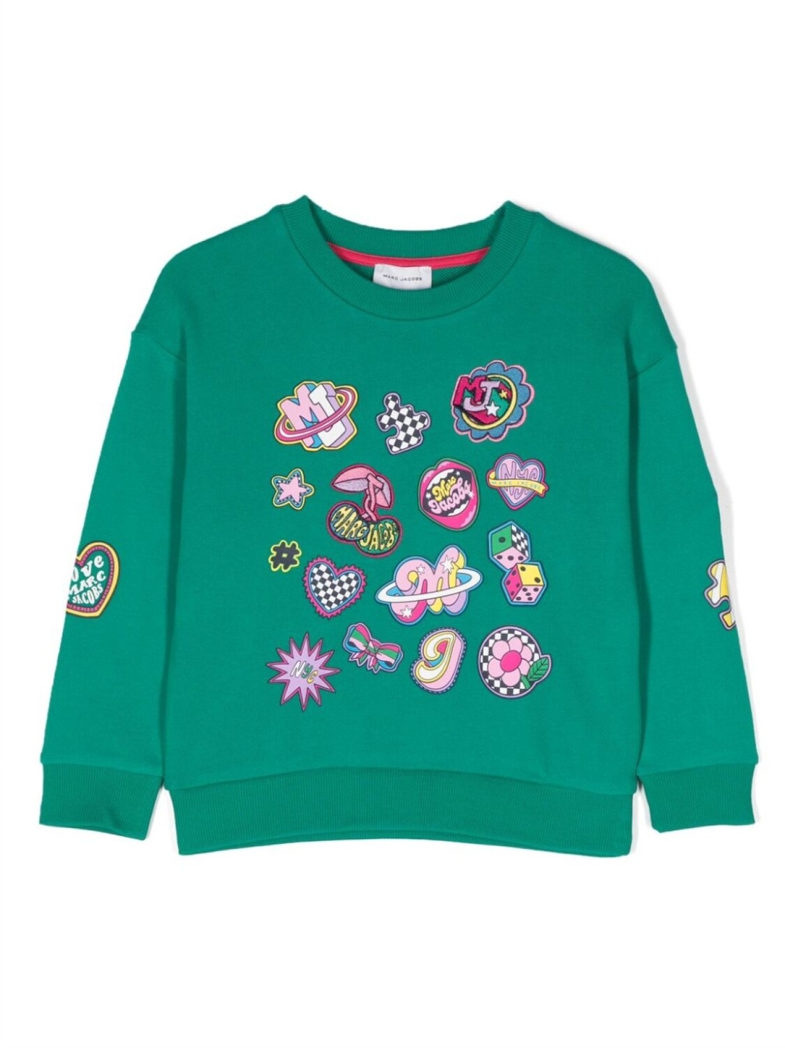 Marc Jacobs Kids толстовка с нашивкой-логотипом, зеленый
Marc Jacobs Kids толстовка с нашивкой-логотипом, зеленый