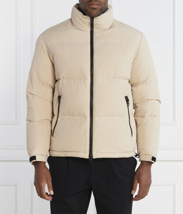 Пуховик мужской Hugo с контрастными молниями, бежевый
Пуховик мужской Hugo с контрастными молниями, бежевый