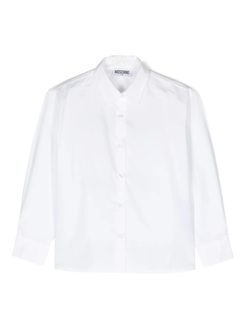 Рубашка с длинными рукавами Moschino Kids, белый
Рубашка с длинными рукавами Moschino Kids, белый