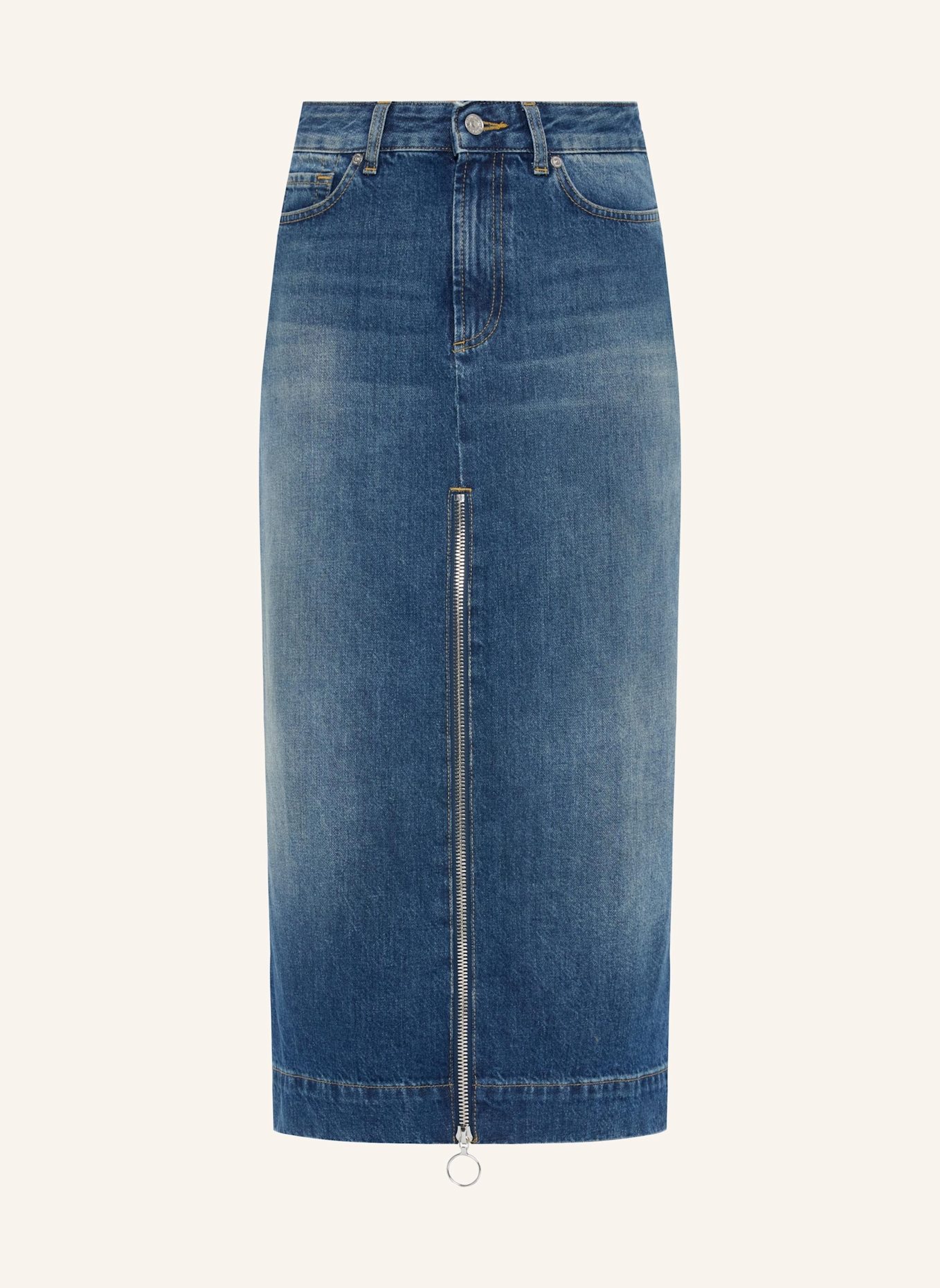 Юбка янтарного цвета джинсовая юбка 7 For All Mankind, синий
Юбка янтарного цвета джинсовая юбка 7 For All Mankind, синий