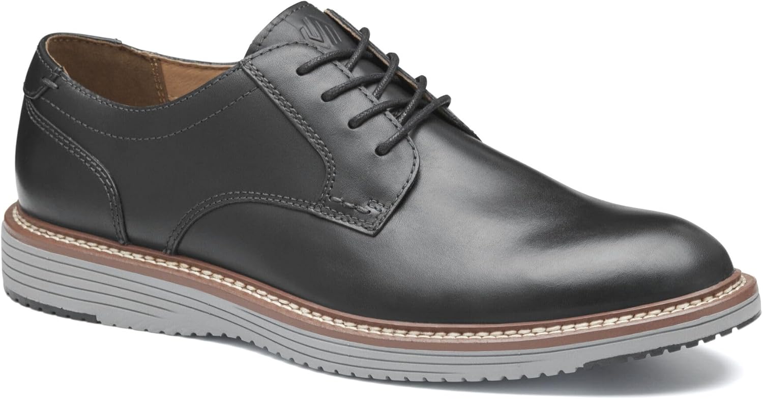 Мужские кожаные туфли на шнуровке с гладким носком Johnston Murphy Hodges Johnston & Murphy, черный
Мужские кожаные туфли на шнуровке с гладким носком Johnston Murphy Hodges Johnston & Murphy, черный