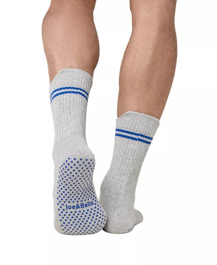 Мужские унисекс носки Gripper с противоскользящим покрытием Joe & Bella, серый
Мужские унисекс носки Gripper с противоскользящим покрытием Joe & Bella, серый