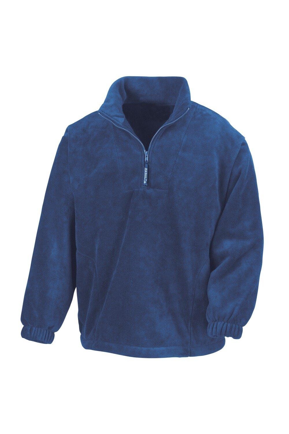 Флисовый топ Active с молнией 1/4 без подкладки и защитой от скатывания Result, синий
Флисовый топ Active с молнией 1/4 без подкладки и защитой от скатывания Result, синий