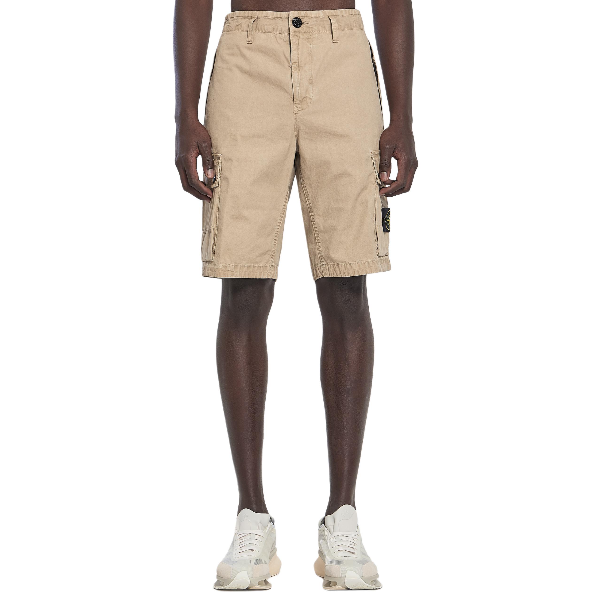 Шорты Compass badge STONE ISLAND, бежевый
Шорты Compass badge STONE ISLAND, бежевый