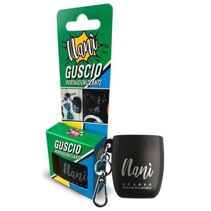 Брелок NANI с дезинфицирующим средством для рук - черный
Брелок NANI с дезинфицирующим средством для рук - черный