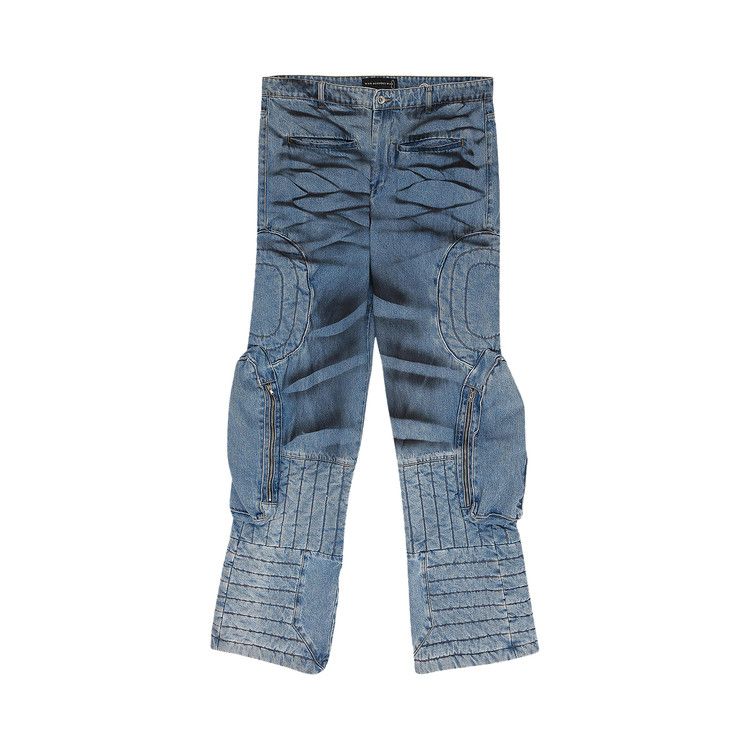 Брюки Who Decides War Raised Window Denim Pants, Blue
Брюки Who Decides War Raised Window Denim Pants, Blue