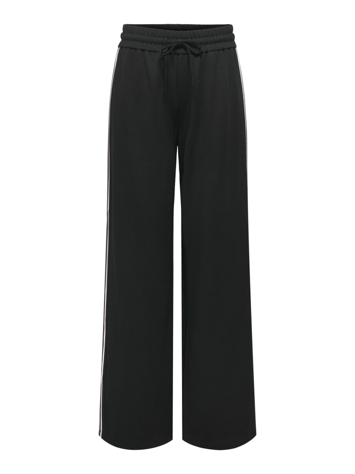 Тканевые брюки ONLY, черный 
Тканевые брюки ONLY, черный