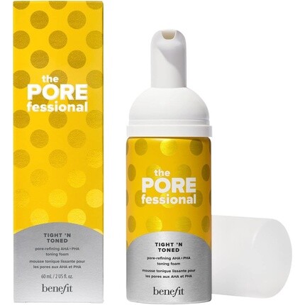 The Porefessional Tight N Toned Toner Pore Rafining Aha+Pha Тонирующая пенка, мини, 60 мл, Benefit
The Porefessional Tight N Toned Toner Pore Rafining Aha+Pha Тонирующая пенка, мини, 60 мл, Benefit