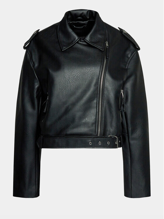 Куртка из искусственной кожи, стандартного кроя Gina Tricot, черный
Куртка из искусственной кожи, стандартного кроя Gina Tricot, черный