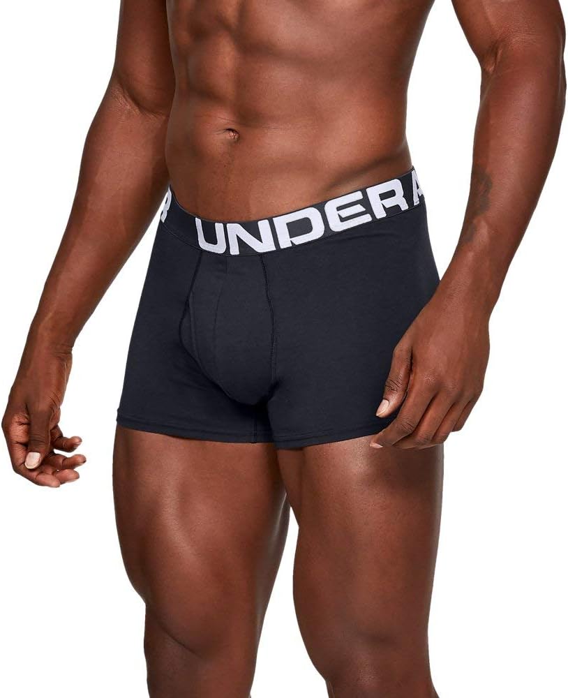 Under Armour мужские боксеры Performance Cotton, 3 шт, длина по внутреннему шву 3", комфорт на весь день и ультрамягкость, Black (001)/Black
Under Armour мужские боксеры Performance Cotton, 3 шт, длина по внутреннему шву 3", комфорт на весь день и ультрамягкость, Black (001)/Black