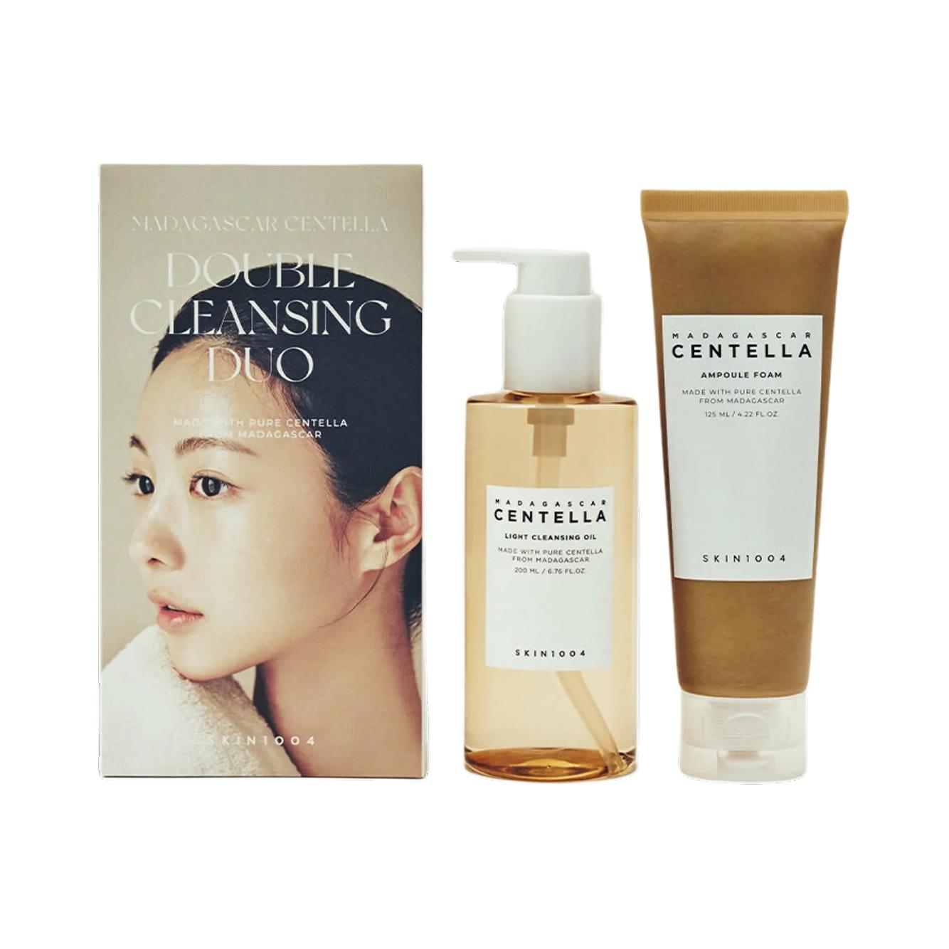 Набор для снятия макияжа Centella Asiatica с очищающим средством для ухода за кожей успокаивающее очищение 125мл+200мл SKIN1004
Набор для снятия макияжа Centella Asiatica с очищающим средством для ухода за кожей успокаивающее очищение 125мл+200мл SKIN1004
