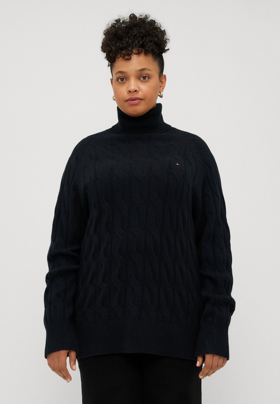 Джемпер Tommy Hilfiger Curve CABLE ROLL, Black
Джемпер Tommy Hilfiger Curve CABLE ROLL, Black