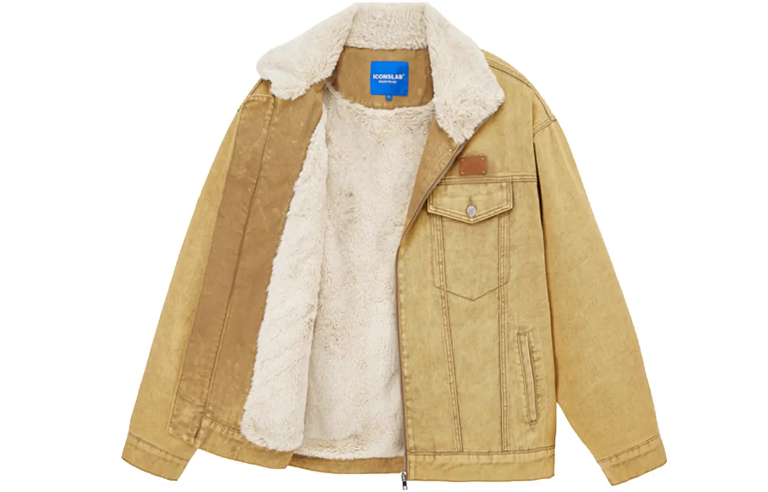 Джинсовая куртка унисекс ICONS Lab, Мытый синий
Джинсовая куртка унисекс ICONS Lab, Мытый синий