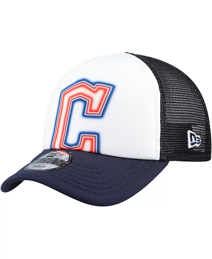 Детская белая/темно-синяя кепка Trucker 9FORTY с А-образной рамкой, раскрашенная в стиле Cleveland Guardians New Era
Детская белая/темно-синяя кепка Trucker 9FORTY с А-образной рамкой, раскрашенная в стиле Cleveland Guardians New Era