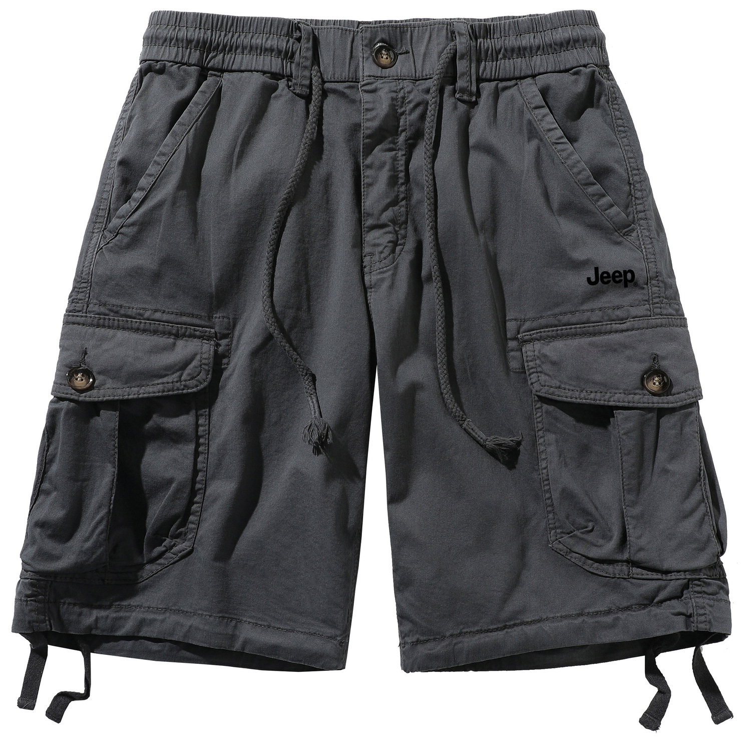 Повседневные уличные прямые карго-шорты унисекс с несколькими карманами Jeep, темно-серый
Повседневные уличные прямые карго-шорты унисекс с несколькими карманами Jeep, темно-серый