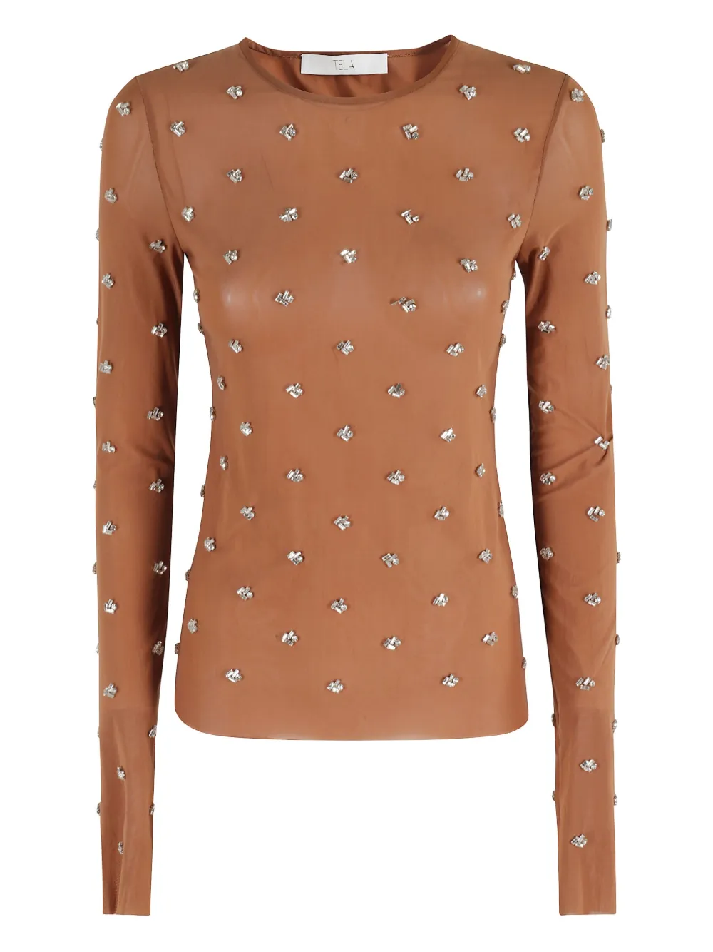 Украшенный топ Tela, коричневый
Украшенный топ Tela, коричневый