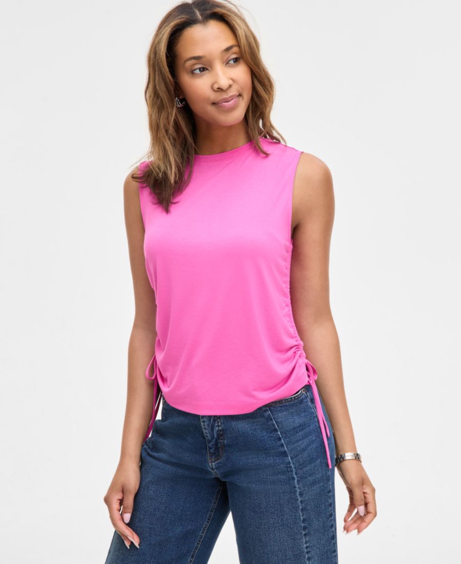 Женская майка-борцовка с боковым поясом On 34th, Pink Dazzle
Женская майка-борцовка с боковым поясом On 34th, Pink Dazzle