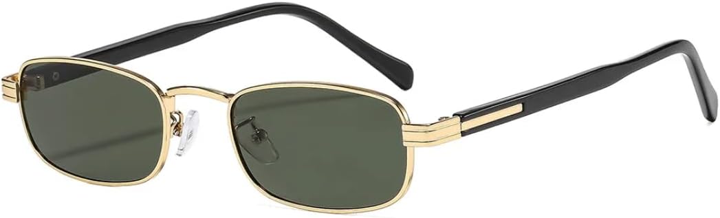 Женские прямоугольные металлические солнцезащитные очки, модные градиентные черные очки с защитой от ультрафиолета UV400, мужские солнцезащитные очки в стиле панк UUPTTPL, C3 Gold Green
Женские прямоугольные металлические солнцезащитные очки, модные градиентные черные очки с защитой от ультрафиолета UV400, мужские солнцезащитные очки в стиле панк UUPTTPL, C3 Gold Green