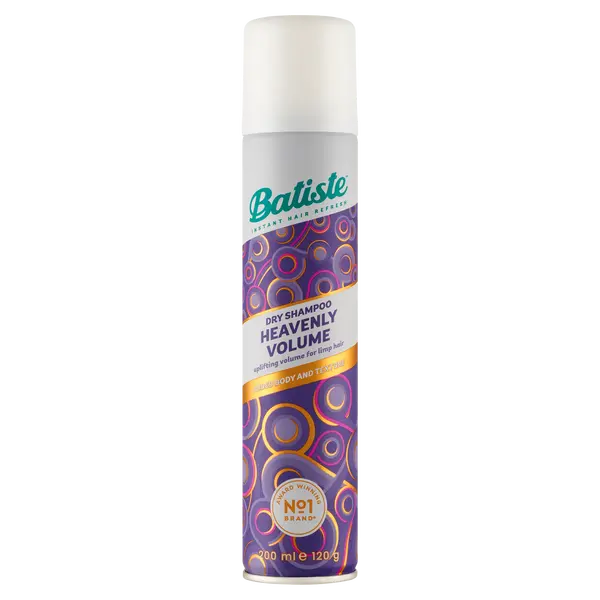 Шампунь для сухих волос, 200 мл Batiste Heavenly volume
Шампунь для сухих волос, 200 мл Batiste Heavenly volume