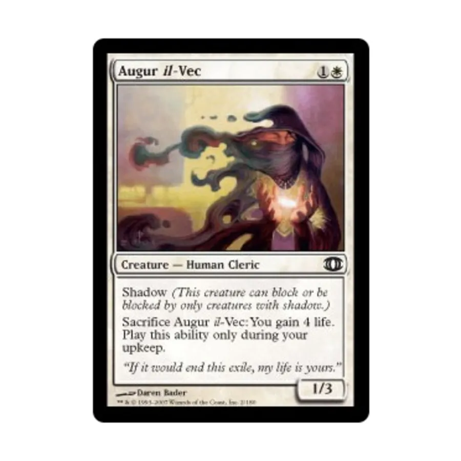 CCG Авгур иль-Вец (К), MTG - Future Sight
CCG Авгур иль-Вец (К), MTG - Future Sight