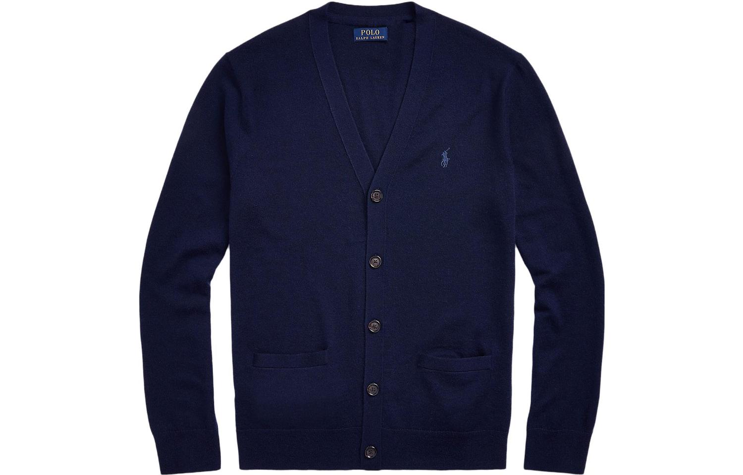 Трикотажная футболка-поло Ralph Lauren, синяя
Трикотажная футболка-поло Ralph Lauren, синяя