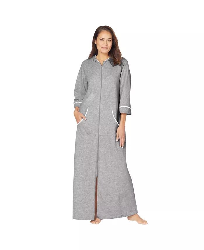 Длинный халат из французской махровой ткани больших размеров Dreams & Co., серый
Длинный халат из французской махровой ткани больших размеров Dreams & Co., серый