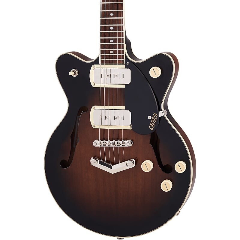 Электрогитара Gretsch G2655-P90 Streamliner Semi Hollow Electric Guitar in Brownstone
Электрогитара Gretsch G2655-P90 Streamliner Semi Hollow Electric Guitar in Brownstone