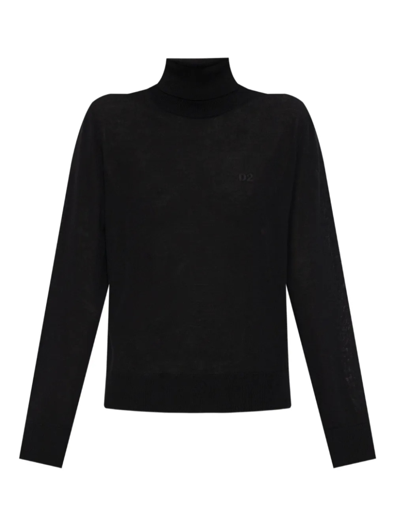 Водолазка с вышитым логотипом DSQUARED2, черный
Водолазка с вышитым логотипом DSQUARED2, черный