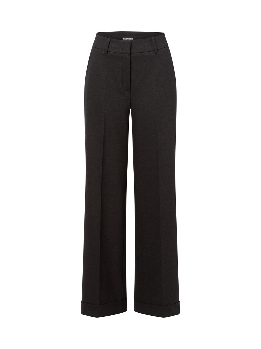 Обычные брюки со складками спереди Cambio Grace, антрацит
Обычные брюки со складками спереди Cambio Grace, антрацит