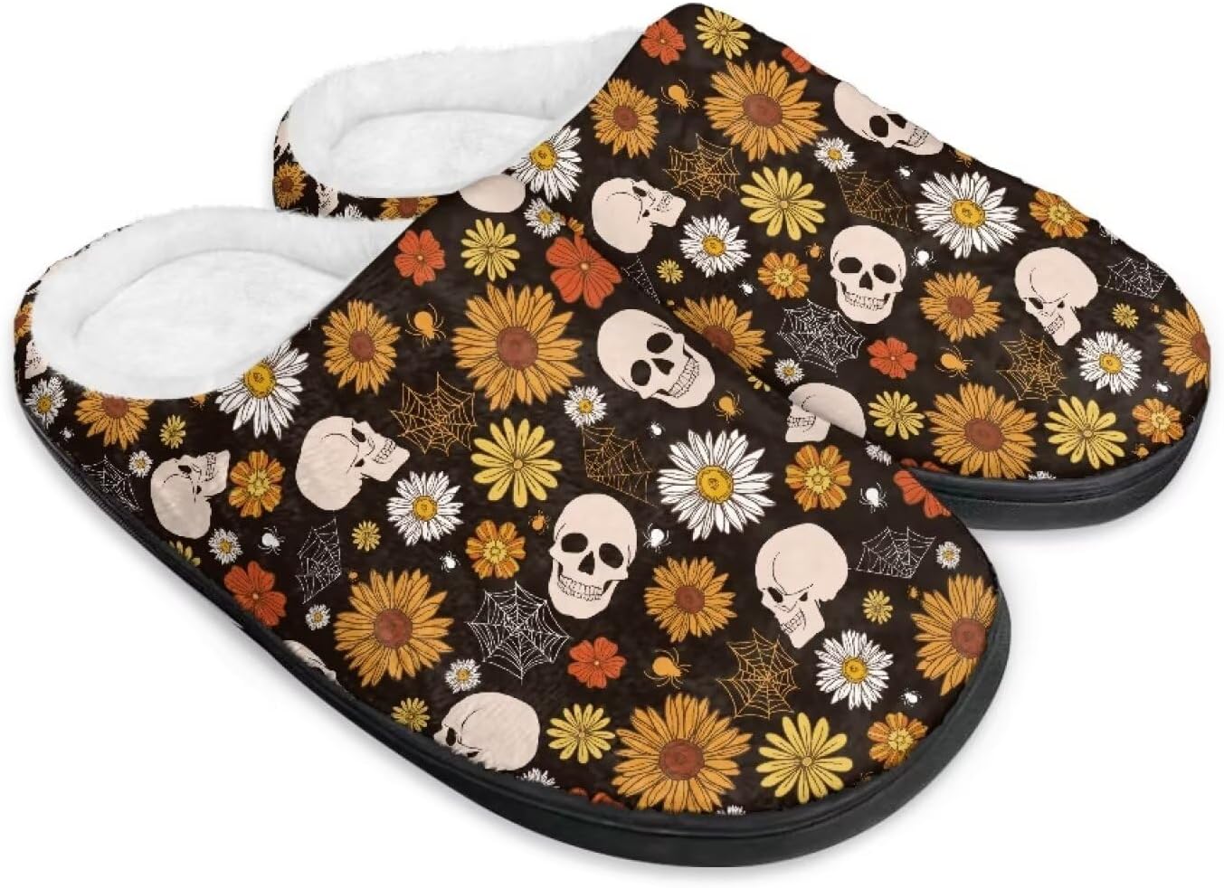 Зимние домашние тапочки Pzuqiu для женщин и мужчин, легкие, без шнурков, мягкие, размеры 34-50, Colorful Hippie Flower Skull
Зимние домашние тапочки Pzuqiu для женщин и мужчин, легкие, без шнурков, мягкие, размеры 34-50, Colorful Hippie Flower Skull