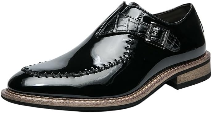 Мужские классические оксфорды, с пряжкой-монах, кожаные деловые туфли оксфорды, для вождения, комфортные, для вечеринок и свадеб Zestrelax, черный
Мужские классические оксфорды, с пряжкой-монах, кожаные деловые туфли оксфорды, для вождения, комфортные, для вечеринок и свадеб Zestrelax, черный