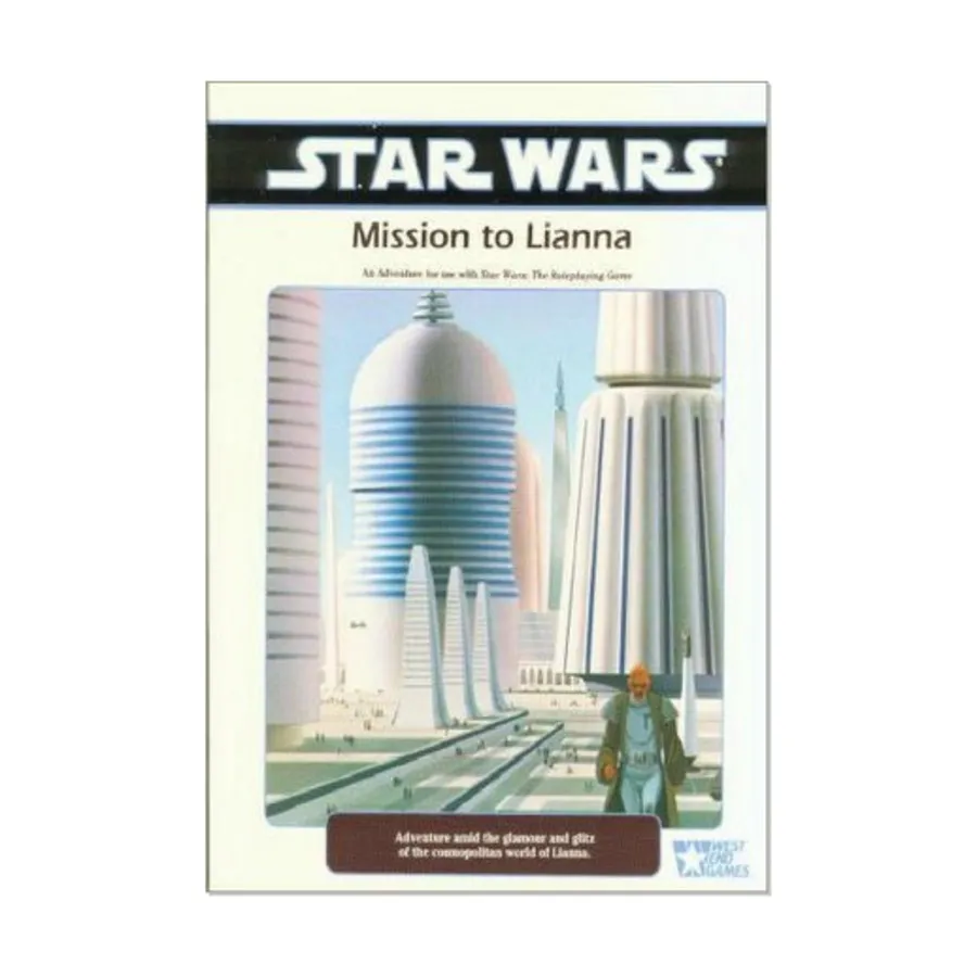 Модуль Mission to Liana, Star Wars Roleplaying Game - Adventures & Modules (West End Games)
Модуль Mission to Liana, Star Wars Roleplaying Game - Adventures & Modules (West End Games)