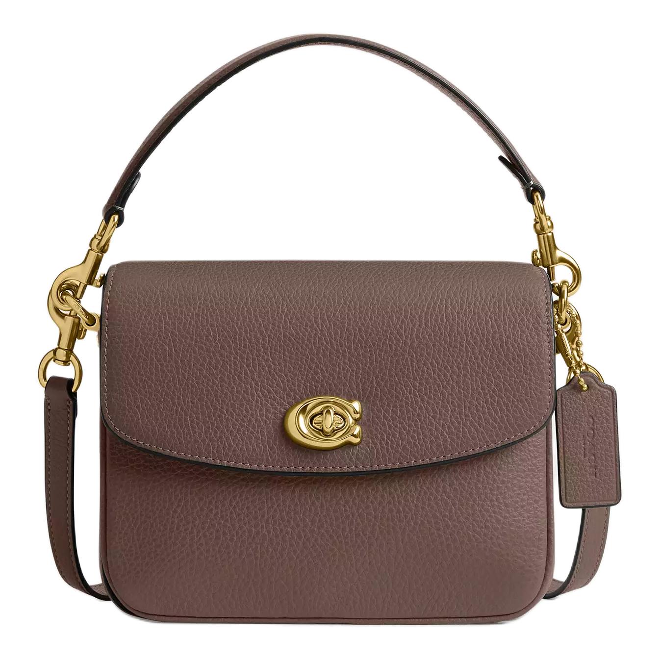 COACH Кожаная женская сумка через плечо малая в темно-каменном цвете
COACH Кожаная женская сумка через плечо малая в темно-каменном цвете