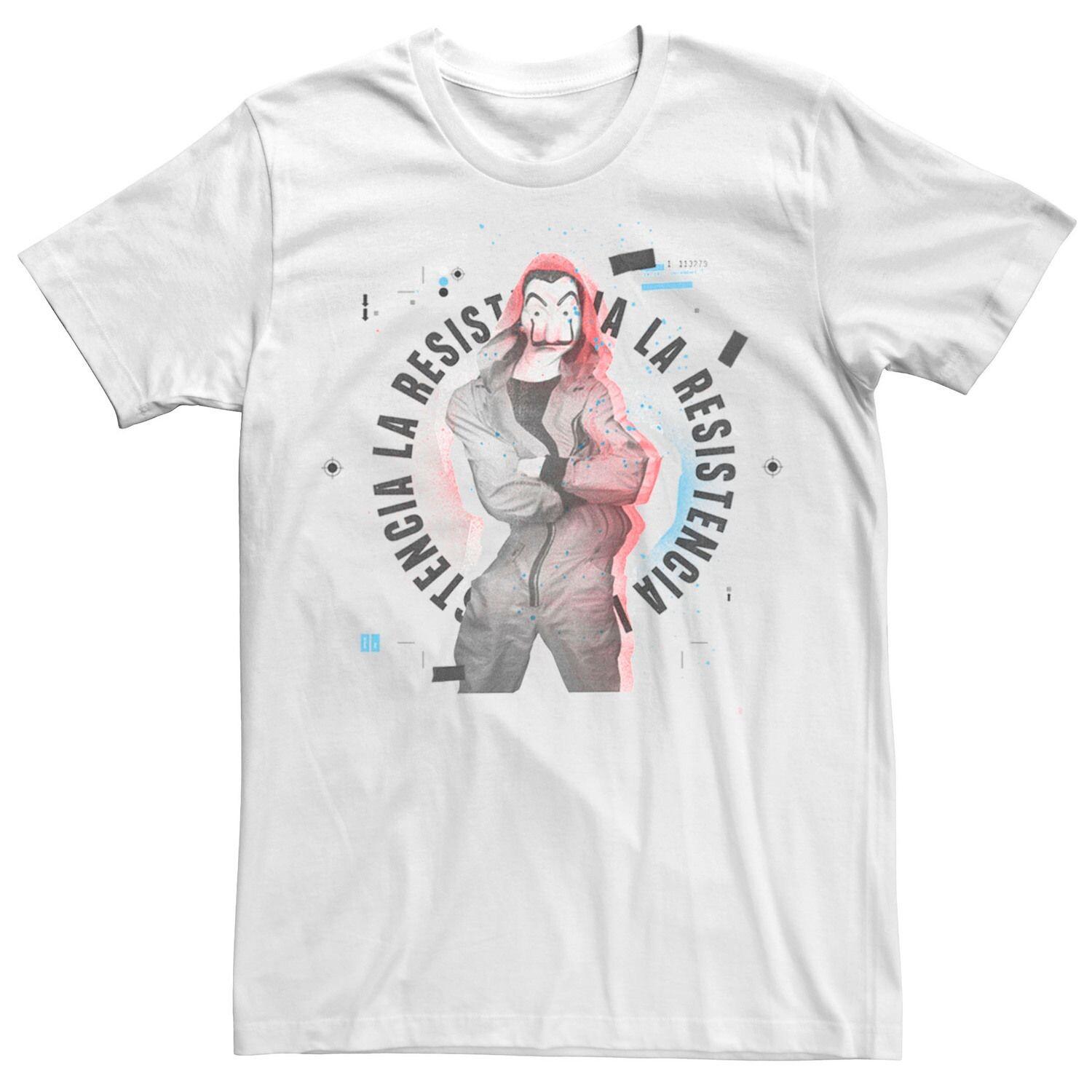 Мужская футболка Netflix La Casa De Papel La Resistencia со значком Licensed Character
Мужская футболка Netflix La Casa De Papel La Resistencia со значком Licensed Character