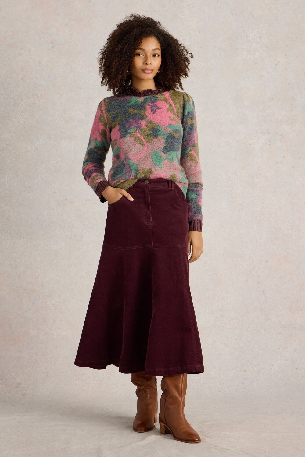 Джемпер с цветочным принтом Jodie White Stuff, зеленый
Джемпер с цветочным принтом Jodie White Stuff, зеленый