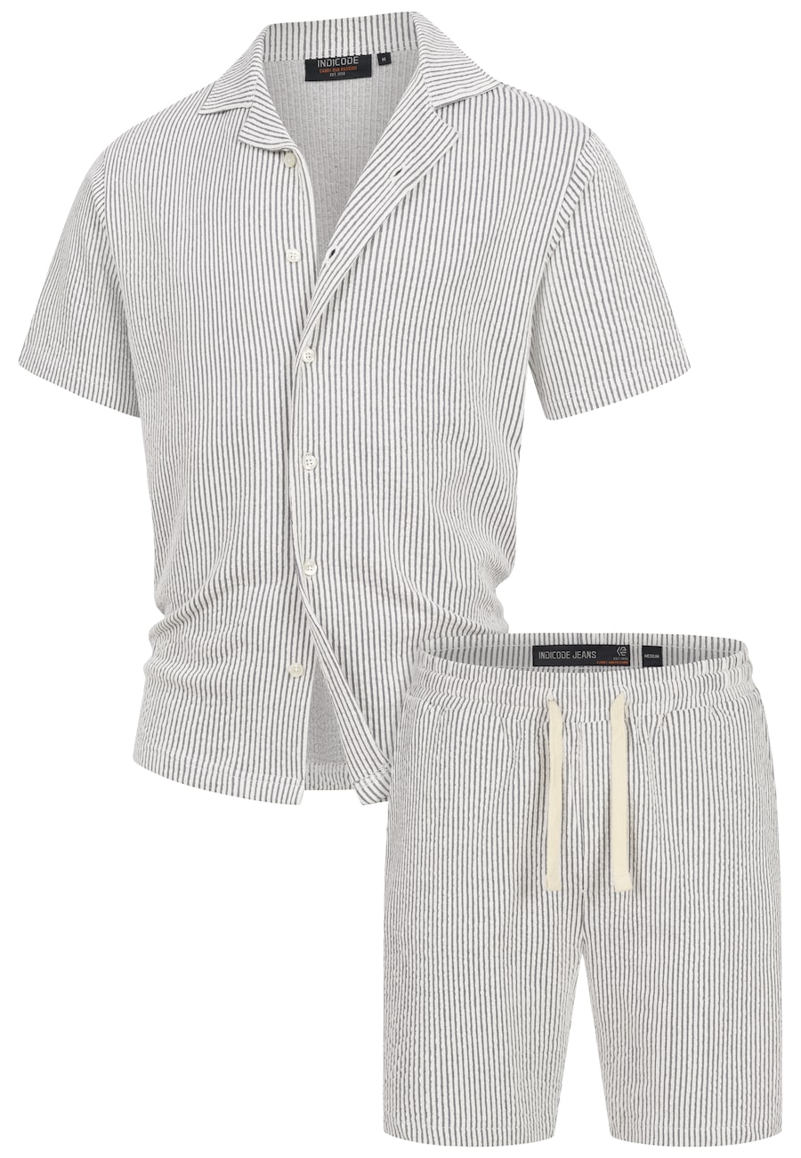 Короткая пижама INDICODE JEANS Lino, серый
Короткая пижама INDICODE JEANS Lino, серый