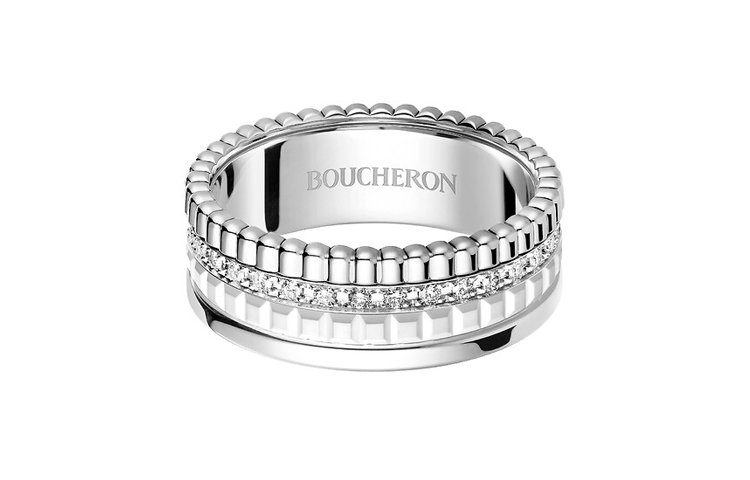 Boucheron Кольцо 18kt White Gold Quatre Double White Edition с бриллиантами
Boucheron Кольцо 18kt White Gold Quatre Double White Edition с бриллиантами