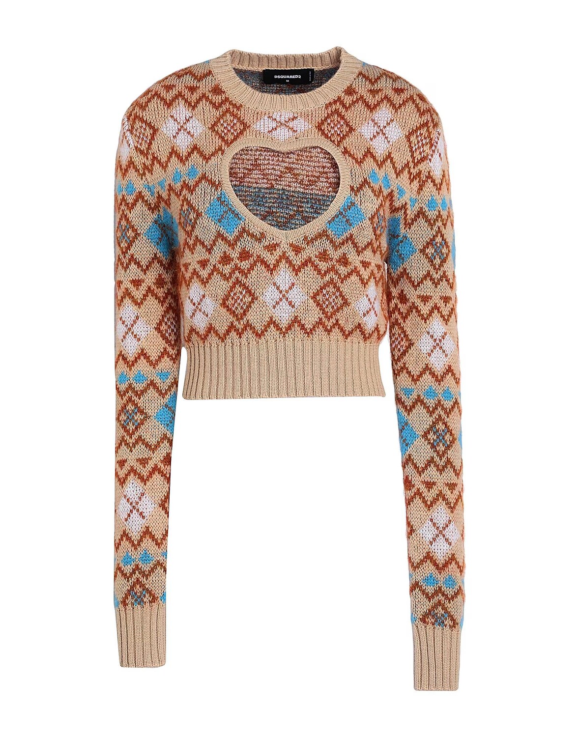 Свитер Dsquared2, коричневый
Свитер Dsquared2, коричневый