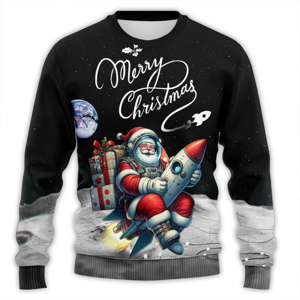Свитер Ugly Christmas с астронавтом для мужчин и женщин, Holiday Sweatshirt PA14 HANZSPROUT
Свитер Ugly Christmas с астронавтом для мужчин и женщин, Holiday Sweatshirt PA14 HANZSPROUT