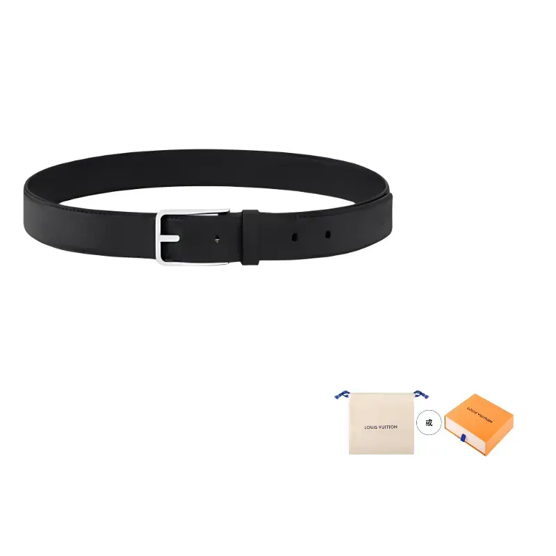 LOUIS VUITTON Кожаный мужской ремень черный шириной 3 см, Black
LOUIS VUITTON Кожаный мужской ремень черный шириной 3 см, Black