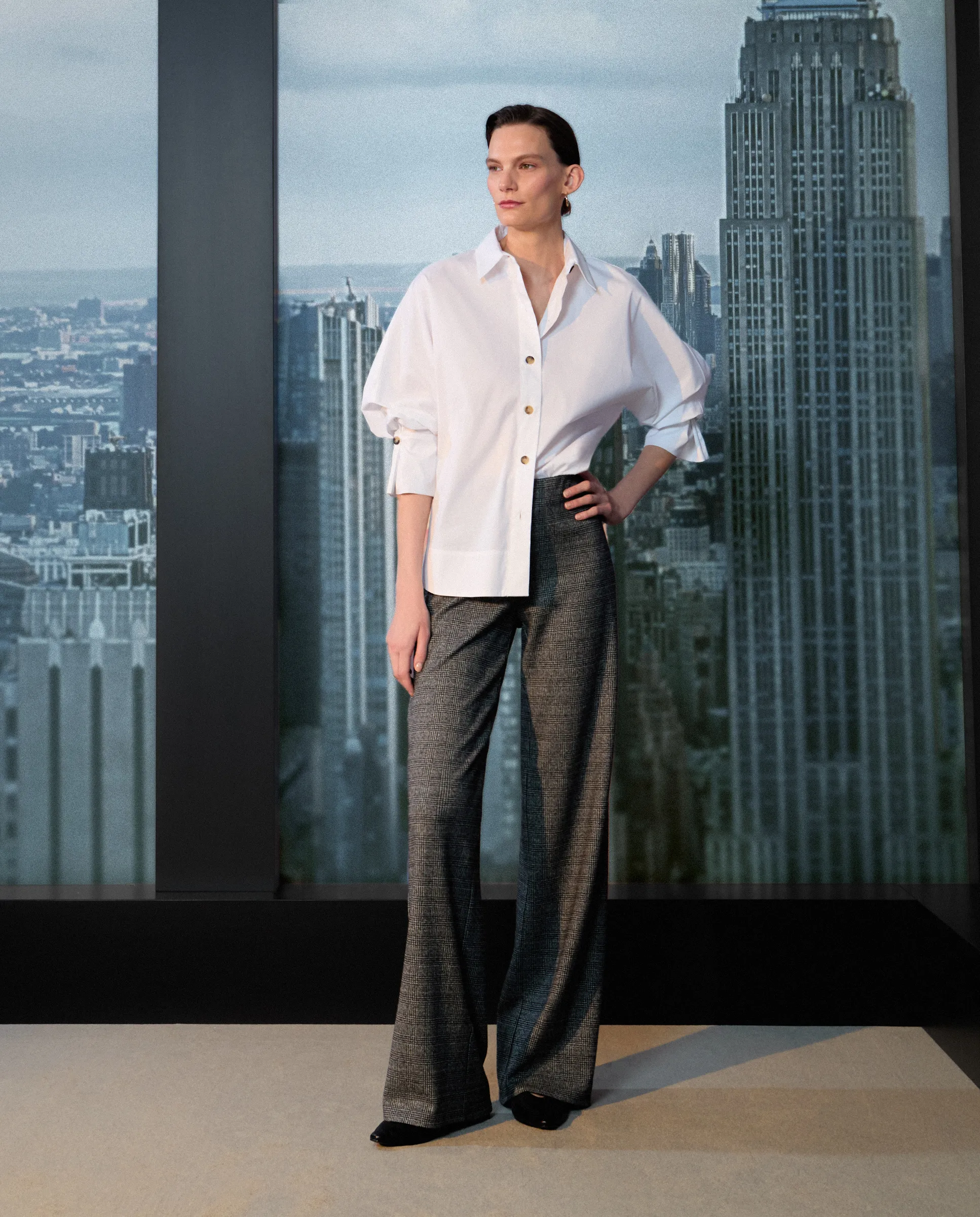 Женские клетчатые брюки из трикотажа Woman Limited El Corte Inglés, черный
Женские клетчатые брюки из трикотажа Woman Limited El Corte Inglés, черный