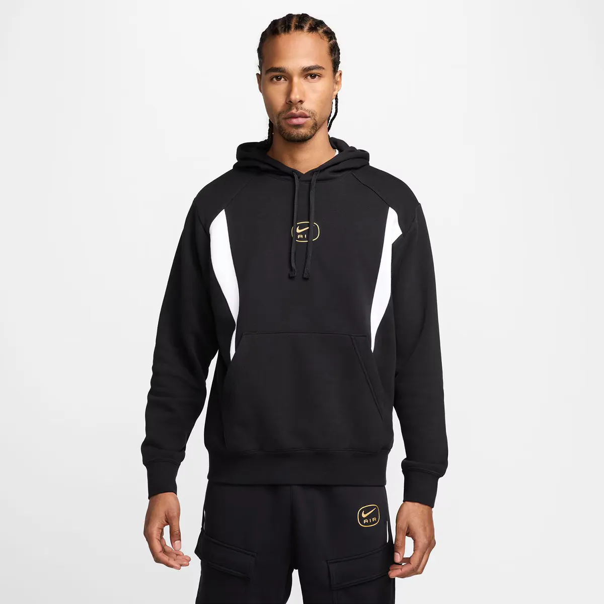 Мужская толстовка Nike Sportwear Air Fleece, черный
Мужская толстовка Nike Sportwear Air Fleece, черный